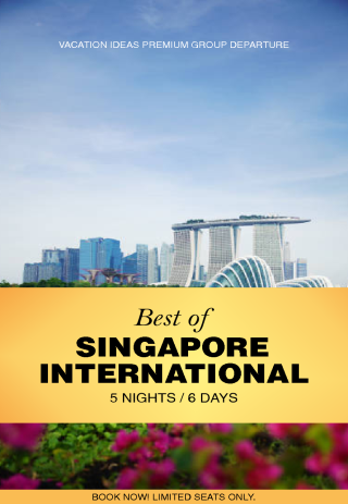 Singapore vacation destinations and travel ideas